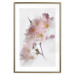 Wall Poster Spring in Japan - branch with pink flowers on a bright white background 125867 additionalThumb 20