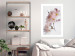 Wall Poster Spring in Japan - branch with pink flowers on a bright white background 125867 additionalThumb 2