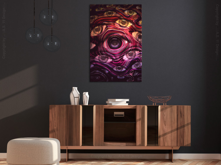 Canvas Print Psychedelic Look (1 Part) Vertical 127967 additionalImage 3