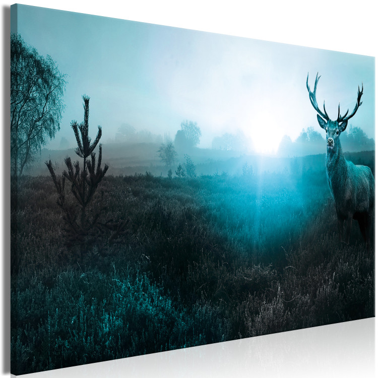 Large canvas print Emerald Deer [Large Format] 128567 additionalImage 3