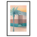 Wall Poster Pastel Alley - tropical palm composition in pastel colors 135167 additionalThumb 14