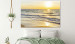 Large canvas print Calm Waves - Golden [Large Format] 136367 additionalThumb 5