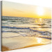 Large canvas print Calm Waves - Golden [Large Format] 136367 additionalThumb 3
