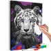 Paint by number White Bengal Tiger 142767 additionalThumb 4