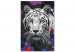 Paint by number White Bengal Tiger 142767 additionalThumb 7