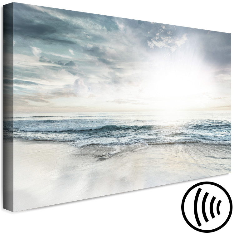 Canvas Art Print Radiant Gleams (1-piece) - calm sea and sunset 144067 additionalImage 6