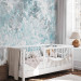 Wall Mural Magic garden - twigs and leaves in blue colours with patterns 144667 additionalThumb 8