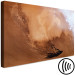 Canvas Painted Abstraction (1-piece) - intermingling colors of the desert 148967 additionalThumb 6