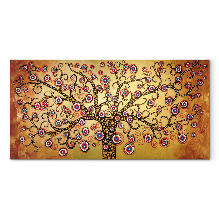 Canvas Art Print Peacock tree 49867 additionalImage 7