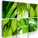 Canvas Print Fresh green leaves 50467 additionalThumb 2