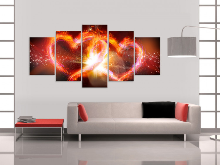 Canvas Print The fire of love 56267 additionalImage 3