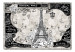 Photo Wallpaper Bonjour Paris - Black and White Collage with Eiffel Tower in French Style 59867 additionalThumb 1