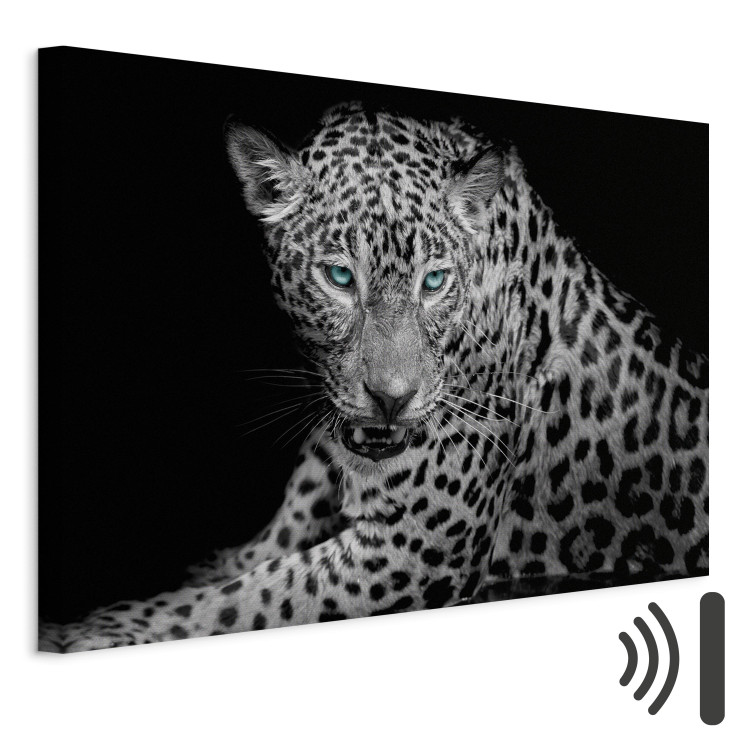 Canvas Art Print Leopard Portrait (1 Part) Wide 108177 additionalImage 8