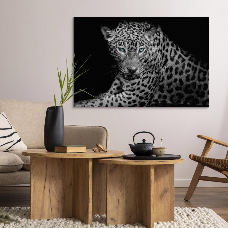 Canvas Art Print Leopard Portrait (1 Part) Wide 108177 additionalImage 3