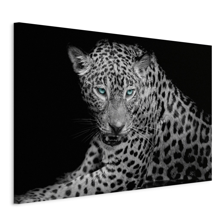 Canvas Art Print Leopard Portrait (1 Part) Wide 108177 additionalImage 2