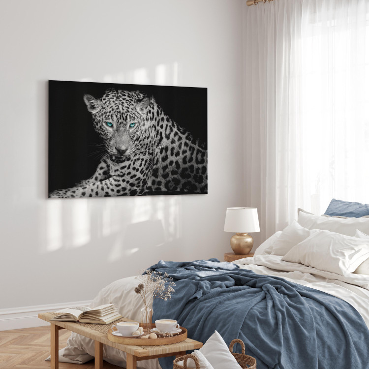 Canvas Art Print Leopard Portrait (1 Part) Wide 108177 additionalImage 5