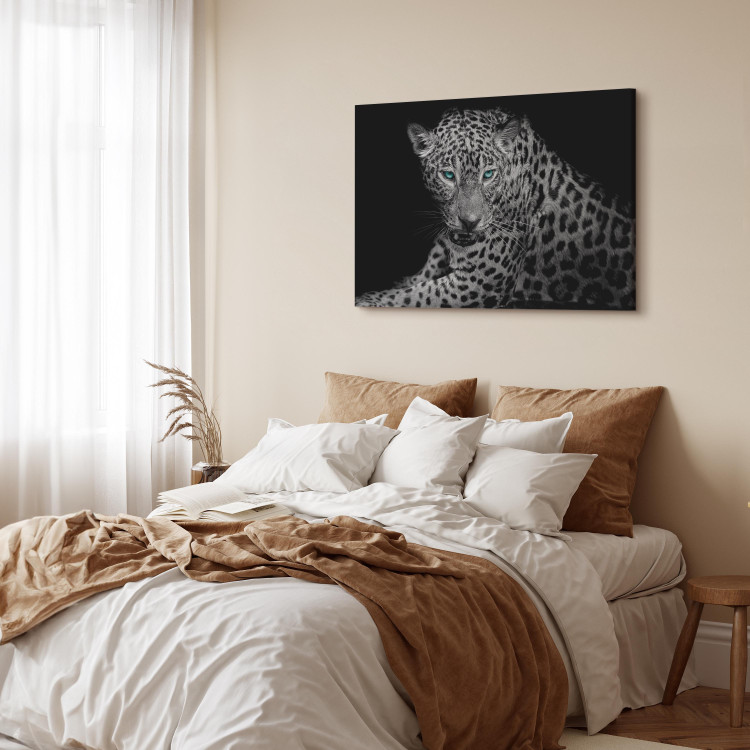 Canvas Art Print Leopard Portrait (1 Part) Wide 108177 additionalImage 4