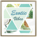 Wall Poster Exotic Vibes (Square) - summer composition with tropical food 114577 additionalThumb 16
