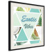 Wall Poster Exotic Vibes (Square) - summer composition with tropical food 114577 additionalThumb 3
