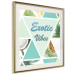 Wall Poster Exotic Vibes (Square) - summer composition with tropical food 114577 additionalThumb 2