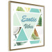 Wall Poster Exotic Vibes (Square) - summer composition with tropical food 114577 additionalThumb 8