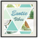 Wall Poster Exotic Vibes (Square) - summer composition with tropical food 114577 additionalThumb 18