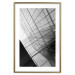 Wall Poster Glass Skyscraper - black and white composition with modern architecture 116677 additionalThumb 14