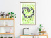 Poster Spring Sign - composition with a painted watercolor green pattern and a heart 118277 additionalThumb 13