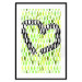 Poster Spring Sign - composition with a painted watercolor green pattern and a heart 118277 additionalThumb 15