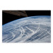 Poster Restless Clouds - planet Earth landscape against backdrop of clouds and space 123177