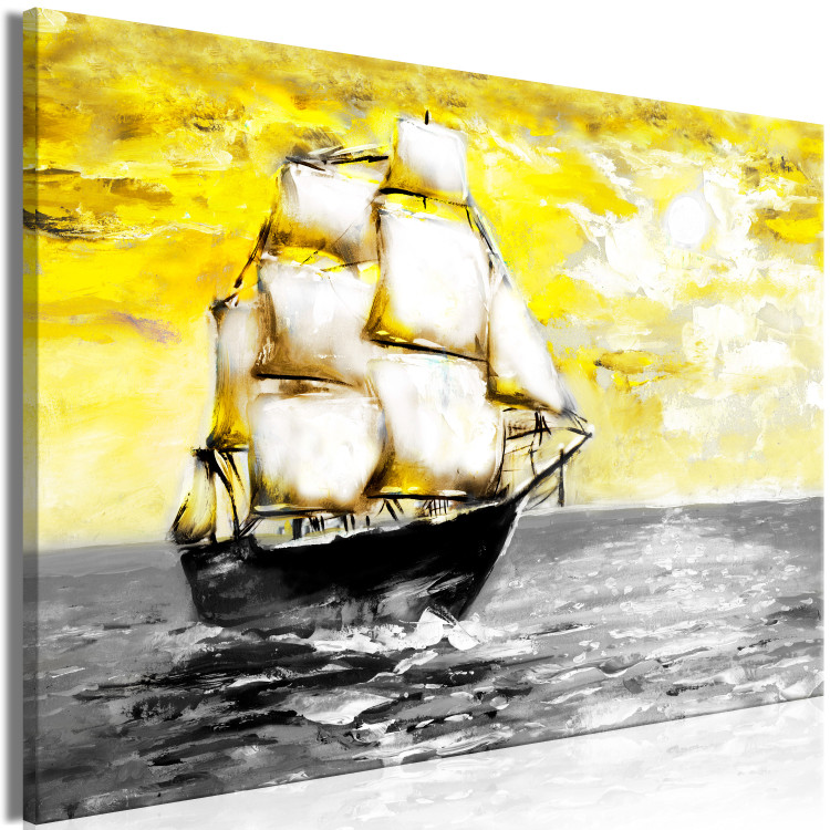 Canvas Spring Cruise (1 Part) Wide Yellow 123377 additionalImage 2