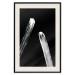 Wall Poster Comets - galactic white line on black background in abstract style 123677 additionalThumb 18