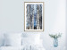 Poster Frosty January - winter forest landscape of light trees against sky 124477 additionalThumb 13