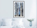 Poster Frosty January - winter forest landscape of light trees against sky 124477 additionalThumb 6