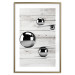 Wall Poster Perfect Balance - abstract metal balls on a wooden background 125177 additionalThumb 14