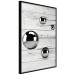 Wall Poster Perfect Balance - abstract metal balls on a wooden background 125177 additionalThumb 10