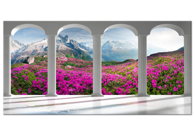 Large canvas print Summer Alps II [Large Format] 125877