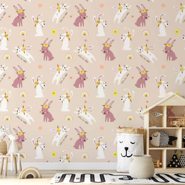 Modern Wallpaper Follow the Rabbit 126977