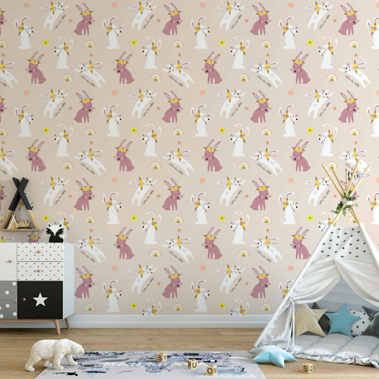 Modern Wallpaper Follow the Rabbit 126977 additionalImage 10