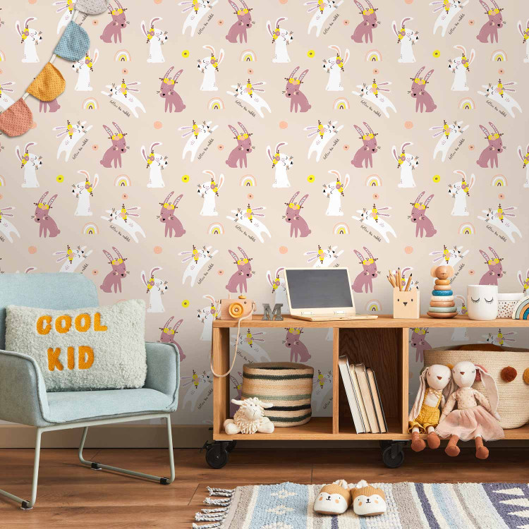 Modern Wallpaper Follow the Rabbit 126977 additionalImage 8
