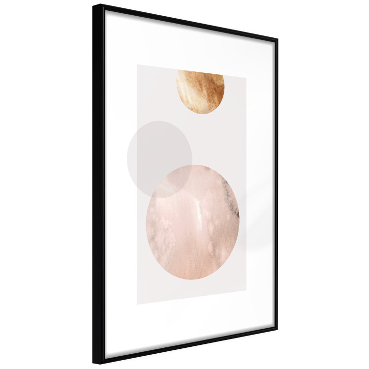 Wall Poster Dance with Gravity - composition of geometric figures on a white background 127477 additionalImage 6