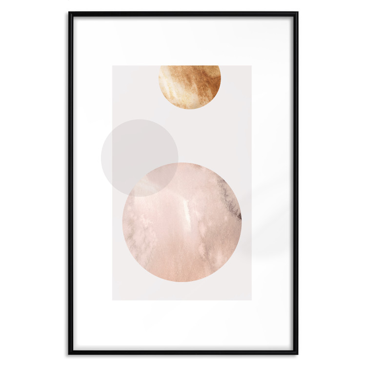 Wall Poster Dance with Gravity - composition of geometric figures on a white background 127477 additionalImage 15