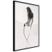 Poster Sensual Thread - half silhouette of woman and line art in abstract style 128077 additionalThumb 13