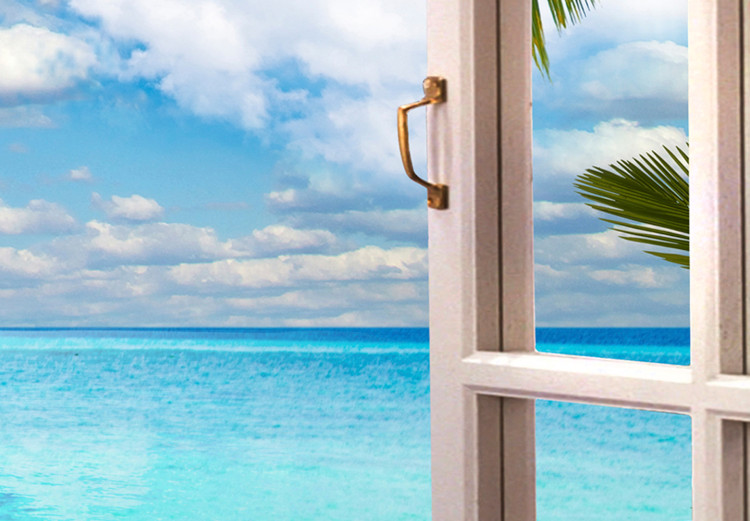 Large canvas print Window: Sea View [Large Format] 128677 additionalImage 5