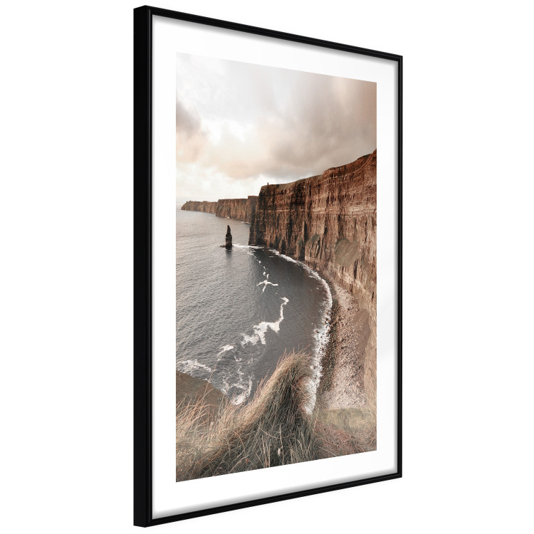 Poster Solitary Cliffs - seascape with large cliffs against a clear sky 130277 additionalImage 6