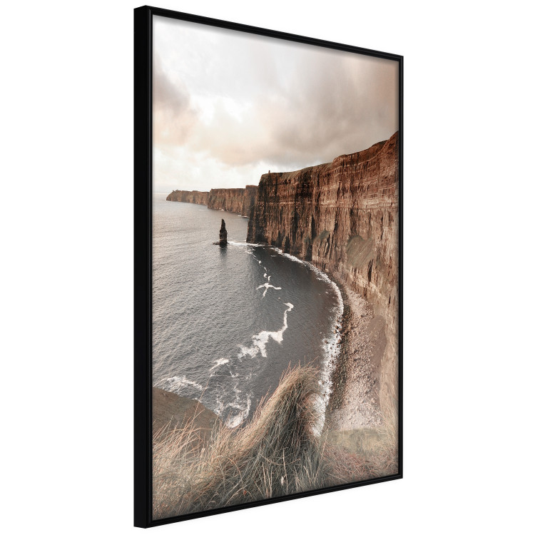 Poster Solitary Cliffs - seascape with large cliffs against a clear sky 130277 additionalImage 11