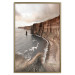 Poster Solitary Cliffs - seascape with large cliffs against a clear sky 130277 additionalThumb 17
