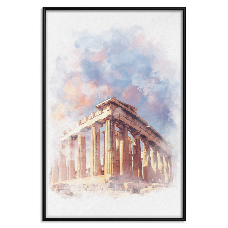 Wall Poster Painted Parthenon - historic building in Athens in watercolor motif 131777 additionalImage 16