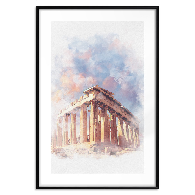 Wall Poster Painted Parthenon - historic building in Athens in watercolor motif 131777 additionalImage 17