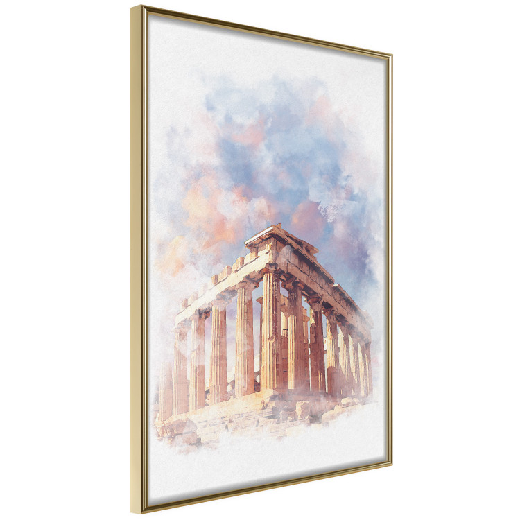 Wall Poster Painted Parthenon - historic building in Athens in watercolor motif 131777 additionalImage 12